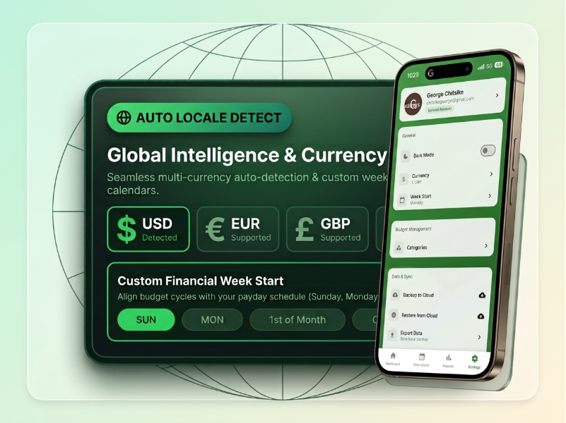 Global Intelligence Currency Graphic